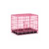 Angle-Steel Pet Crate with Dual Trays