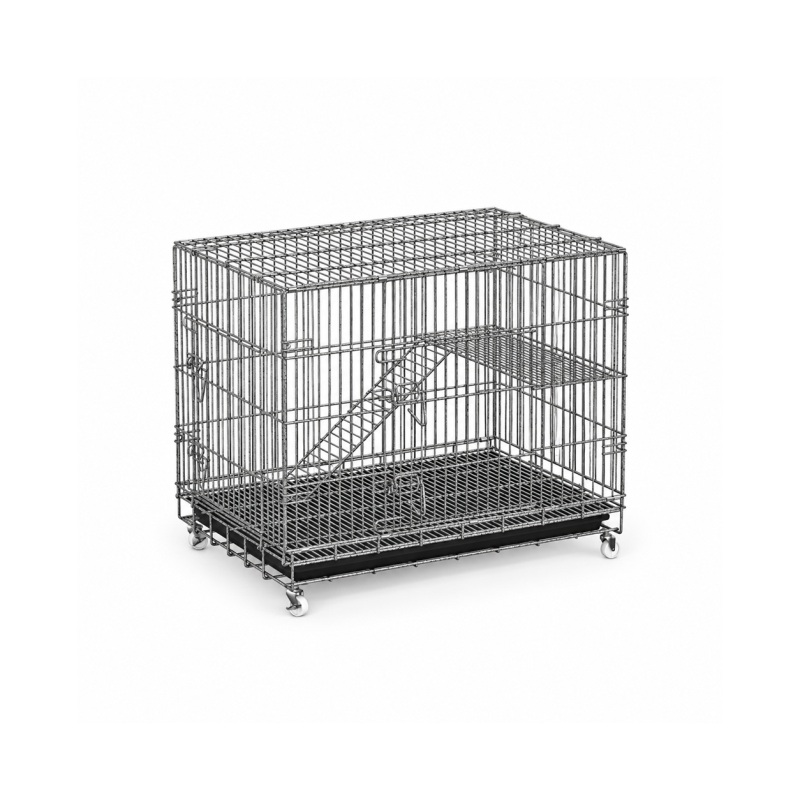 Two-Level Cat Cage with Ramp