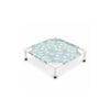 Elevated Pet Bed with Alpaca Print