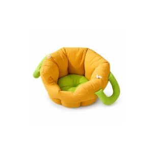 Round Cat Bed with Carry Handles