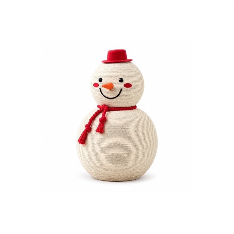 Snowman Cat Scratching Post
