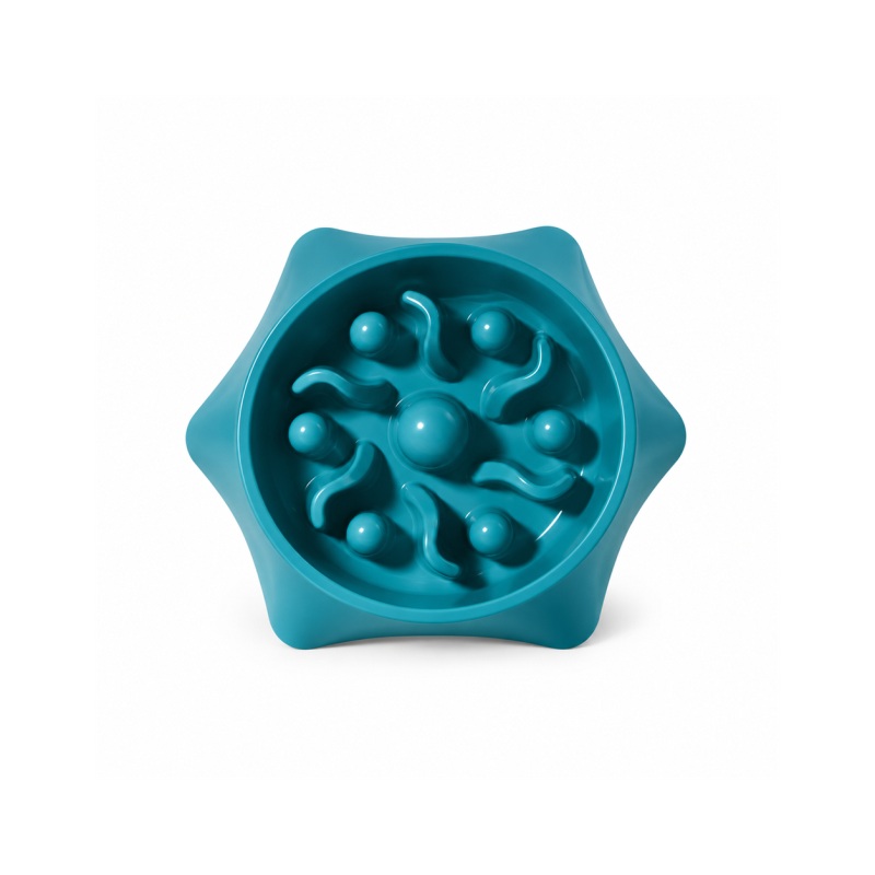 Hexagonal Slow Feeder Bowl