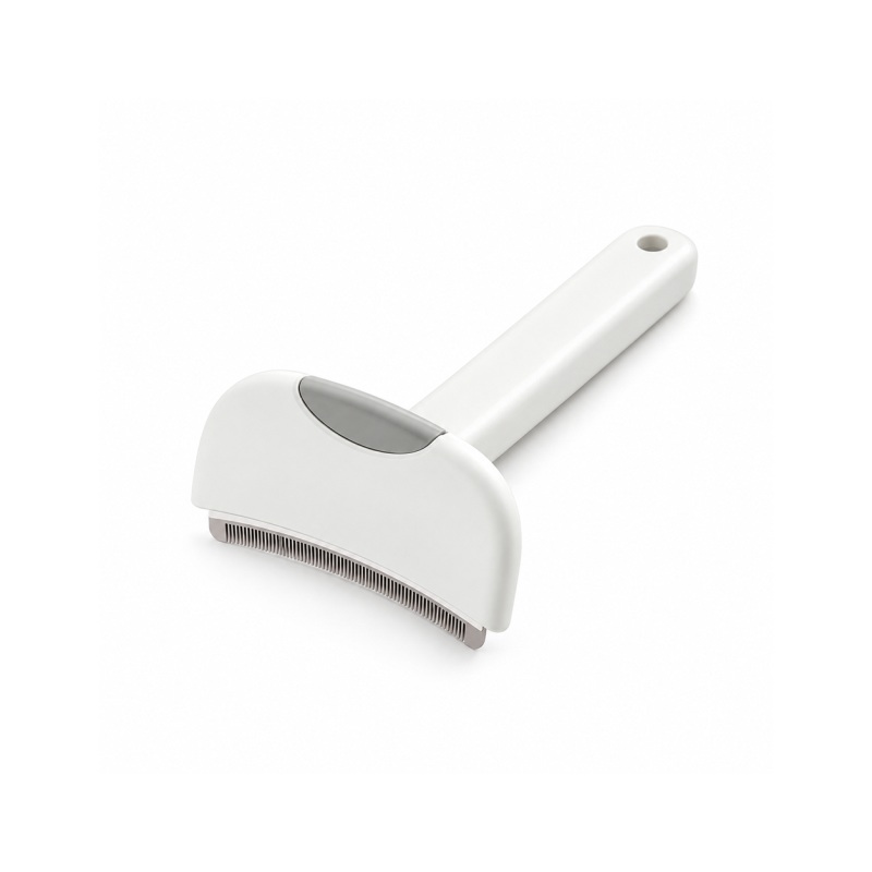 Curved Pet Deshedding Comb