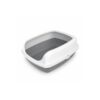 Oval High-Sided Cat Litter Box